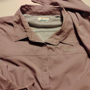 Columbia Men's Lavender Shirt Jacket
